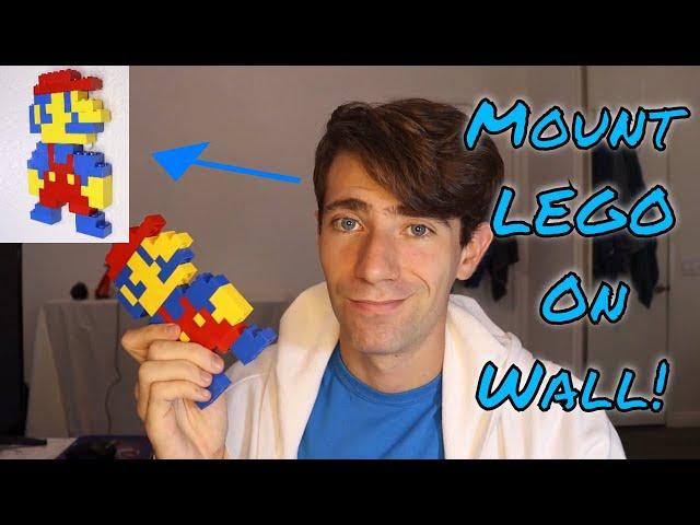 3 Easy Ways to Mount LEGO Pixel Art on the Wall