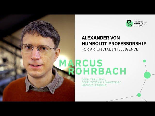 Reliable AI models with deep learning | Humboldt Professor for AI Marcus Rohrbach