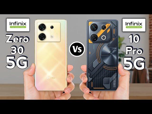 Infinix Zero 30 5G vs Infinix GT 10 Pro 5G: Battle of the Infinix 5G Titans!