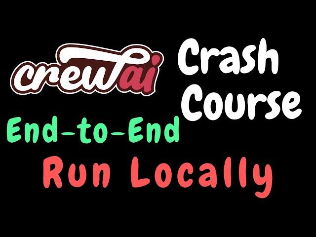 Crew AI - Crash Course | End-to-end Game Development with Crew AI | Part - 1