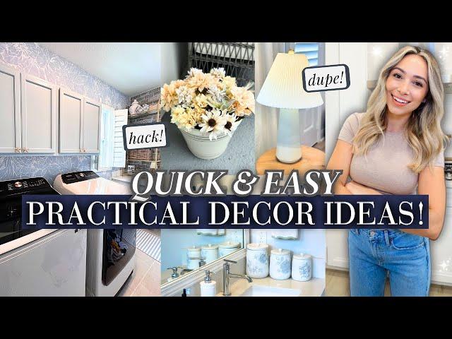 EASY HOME DECORATING IDEAS 2024 Practical Decorating Tips and Hacks!