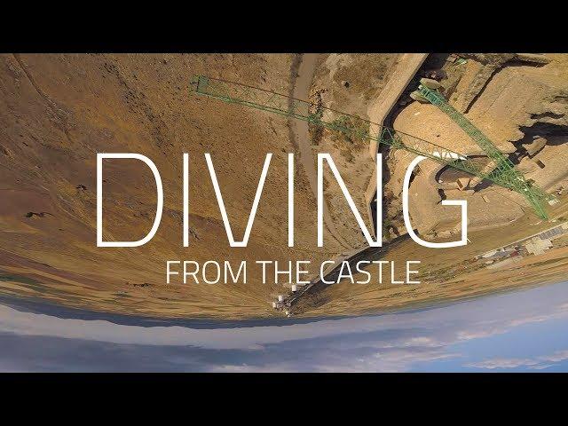 DIVING from the Castle - FPV - Ernie