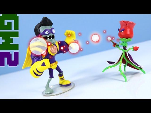 Plants vs Zombies GW2 Super Brainz & Rose Diamond Select Toys