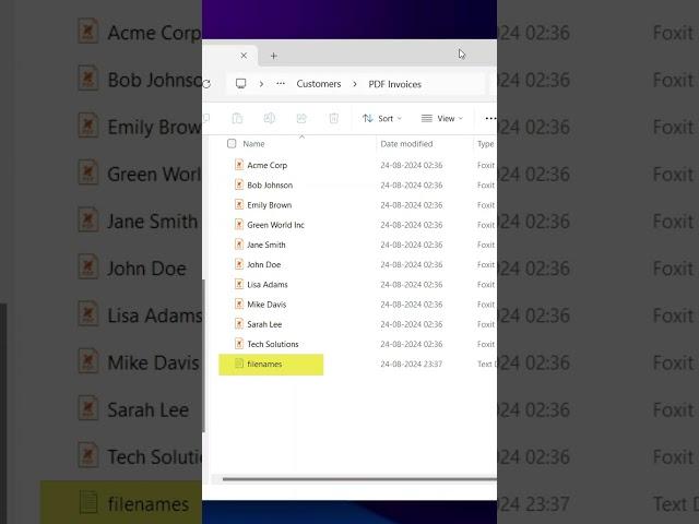 How to Copy Multiple Filenames within a Folder #copy #filenames