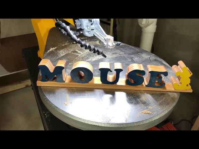 Scroll Saw Tips, Tricks And Scrolling 2” x 4”s! / Using The DeWalt Scroll Saw