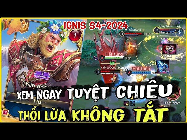 Cách Chơi Ignis Đi Mid Mạnh Nhất Là Gì ?  Mẹo Lên đồ và Bảng Ngọc Ignis Mùa mới S4 2024 | HD GAME 76