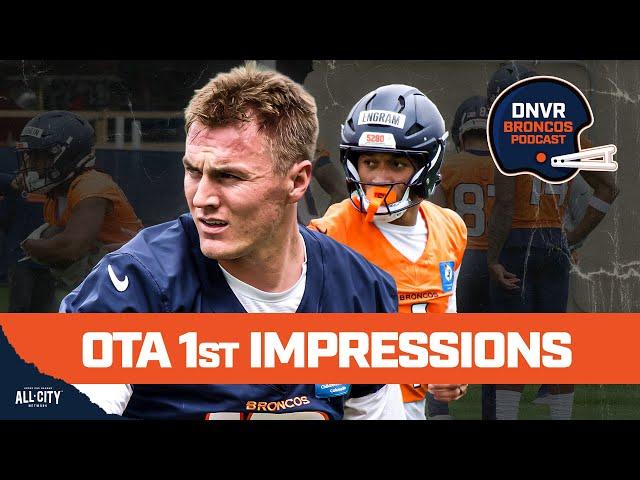 What we learned from the Denver Broncos' first week of OTA practices in Bo Nix's second seasonoat