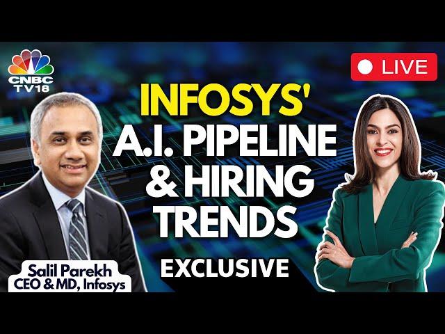 LIVE | Deep Dive Into Infosys' AI Strategy With Salil Parekh | CNBC TV18 Exclusive | N18L