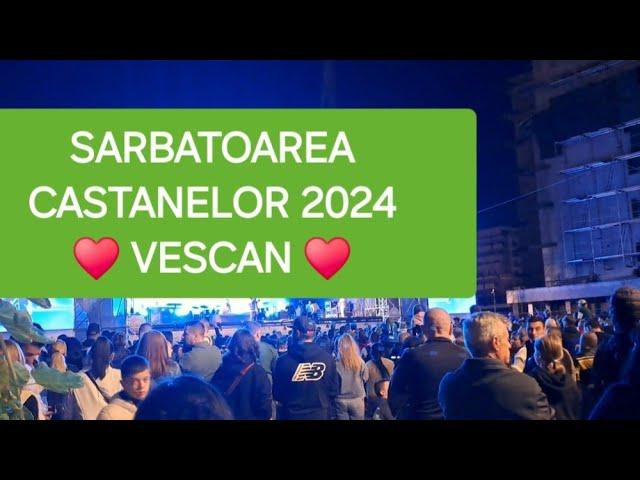 Sărbătoarea Castanelor 2024 Baia Mare- VESCAN ️ PIESA MEA PREFERATĂ ️ SUPER SHOW