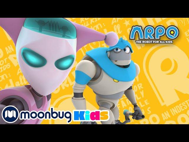 No Nannybot - ARPO the Robot Nanny - Super Kids Cartoons - MOONBUG KIDS - Superheroes