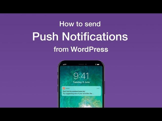 How to Send Push Notifications from Your WordPress Site