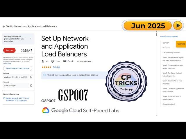 Set Up Network and Application Load Balancers | #GSP007 | #qwiklabs | #arcade