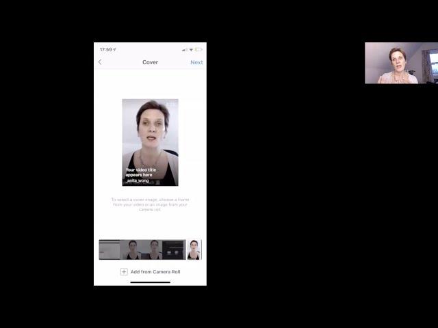 How to upload a video to IGTV via the Instagram App March 2020 update