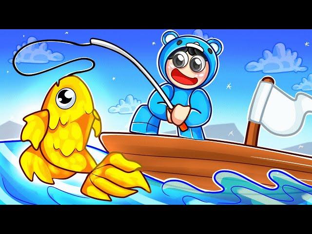 Spending $100,000 Robux To Catch RAREST FISH!!! (Roblox)