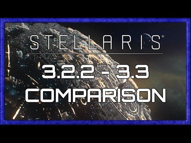 Stellaris: Performance Comparison of 3.3 Libra & 3.2.2 - A.I only timelapse