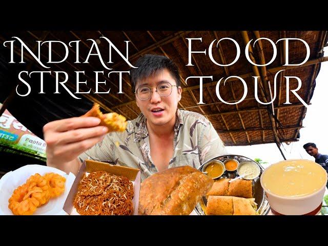 INDIAN STREET FOOD TOUR - WORLD FAMOUS Jalebi Rabdi, Dosa, Kachori in Jodhpur, India!