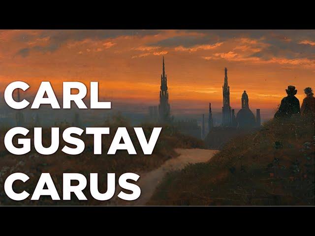 Carl Gustav Carus: A Collection of 97 Paintings