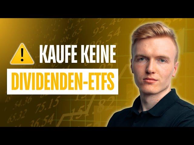 Vorsicht vor Dividenden ETFs