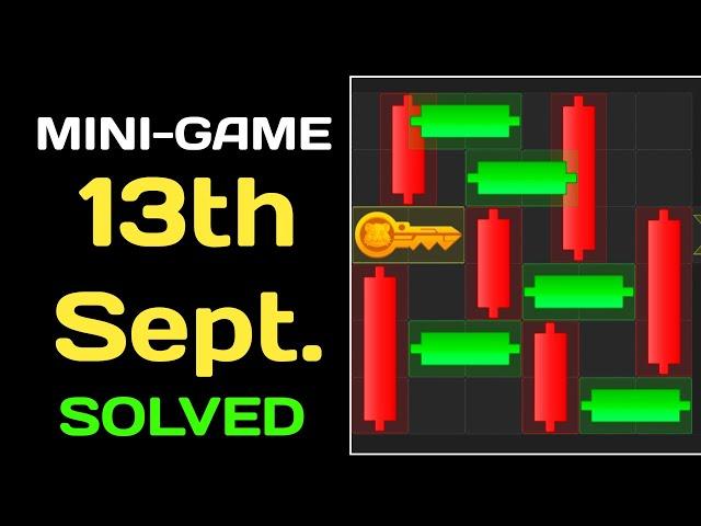 Hamster Kombat Mini-Game 13th September (Puzzle Solved)