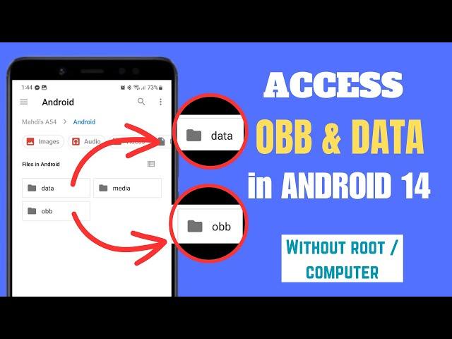 Fix Android Obb Folder Access Denied | Edit Data Folder in Android 13/14 Without Root