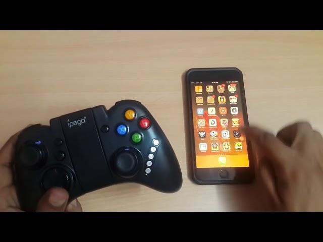 ipega pg 9021 Gamepad connect with iPhone 6s plus iOS 10 2 NON JAILBREAK  HD 1