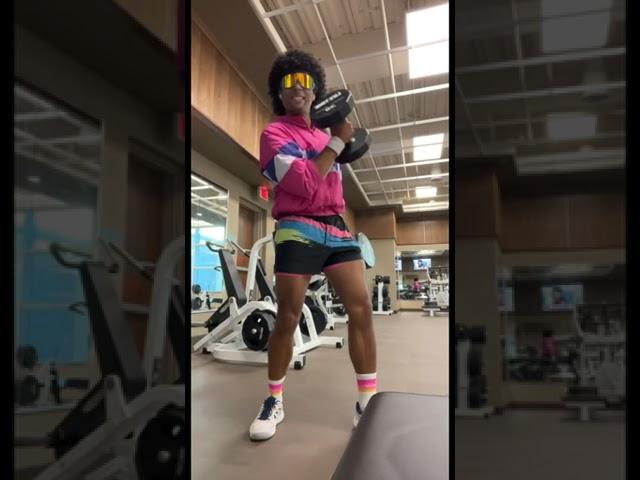 80s Fitness Vibe