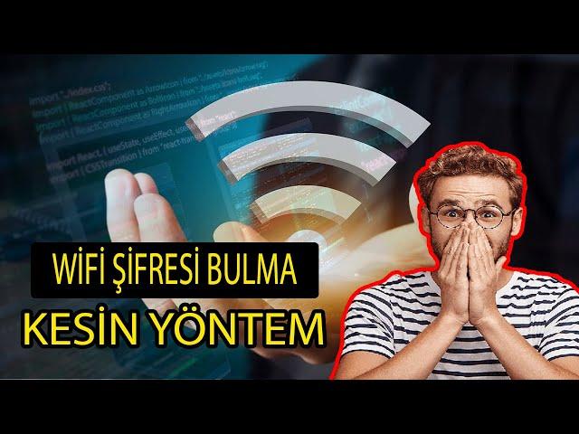 WİFİ ŞİFRESİ BULMA 2023 KESİN YÖNTEM