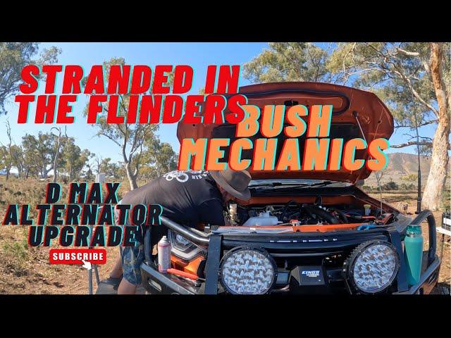 BUSH MECHANICS IN THE OUTBACK/ Replacement Alternator! #4wdaustralia #caravanningaustralia