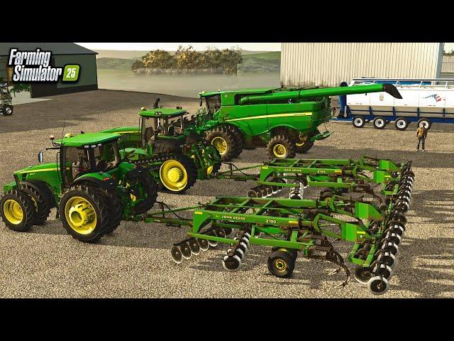 STARTING FALL TILLAGE IN IOWA WITH NEW RIPPERS! (JD 9430 & 8320R)
