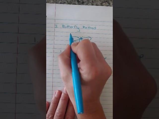 Comparing Fractions using the butterfly method