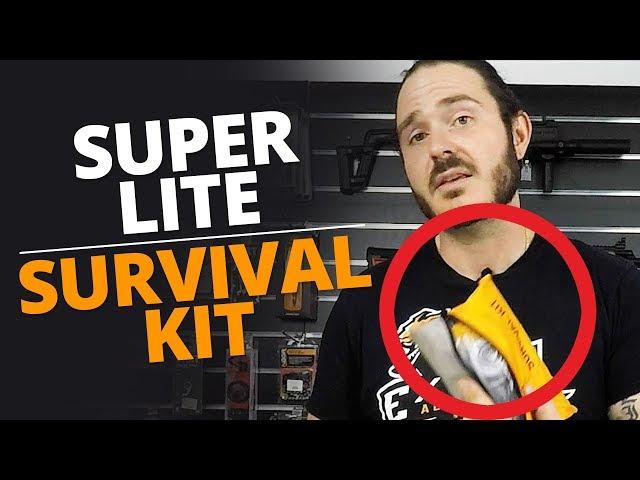 SUPER Lite Survival Kit | Extac Australia - Outdoor and Survival Gear