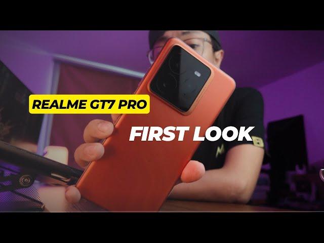 realme GT7 Pro | First Look Global Version Snapdragon 8 Elite