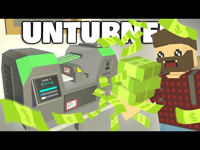 MONEY PRINTER HEIST! (Unturned Life RP #14)