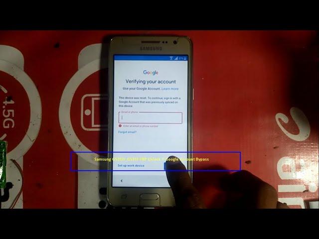 Samsung G531H & G531F FRP Unlock !! Google Account Bypass