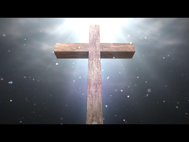 Fantasy Christian Cross Video Background Loop 4K