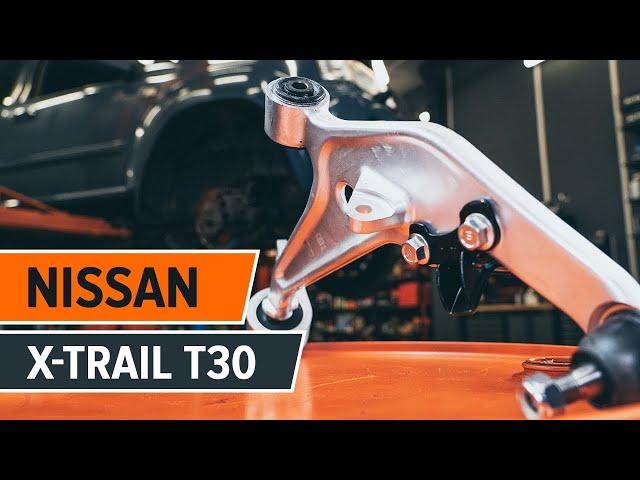 Как заменить нижний рычаг передней независимой подвески на NISSAN X TRAIL T30 [ВИДЕОУРОК AUTODOC]