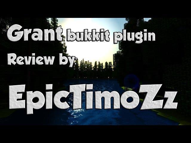 Bukkit Plugin review:Grant