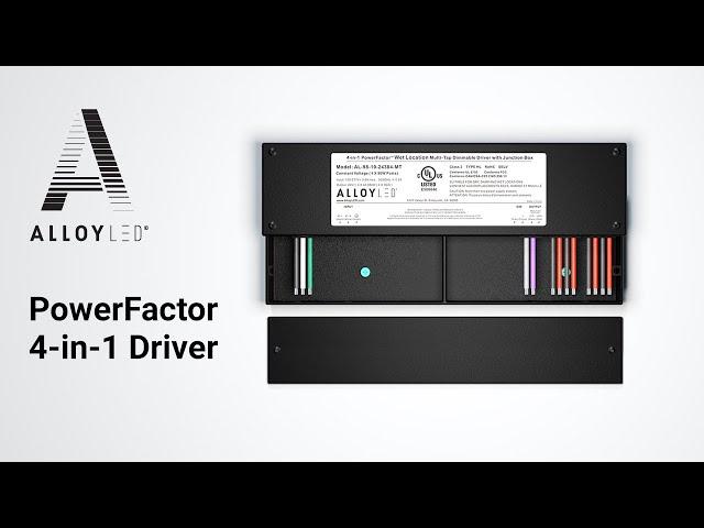 PowerFactor 4-in-1 Dimmable Driver for LED Lighting |  Alloy LED