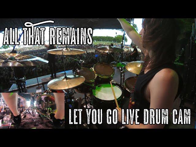 Mike Caputo - All That Remains - Let You Go (Live Drum Cam)