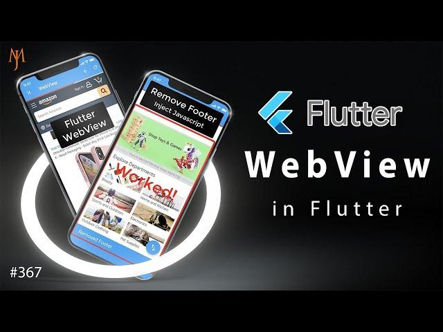 Flutter Tutorial - WebView App | The Right Way | 1/3 Load URL, HTML, Javascript - Android, iOS