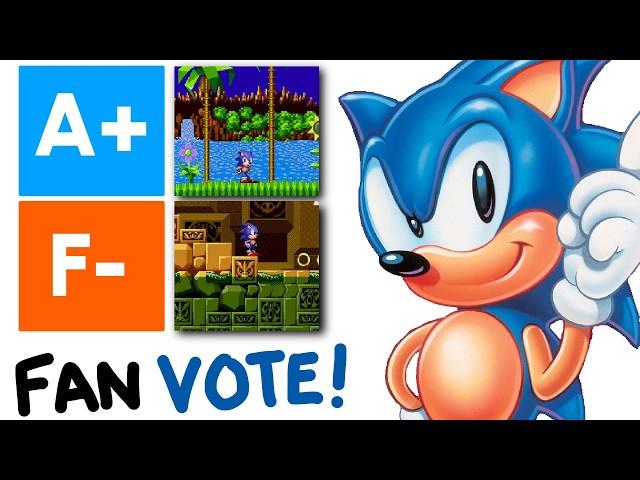 I Made Sonic Fans Vote on the BEST Sonic 1 Levels