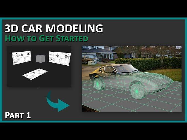 3D Car Modeling - How to Get Started