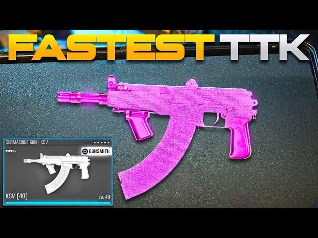 *NEW* BUFFED KSV is INSANE in WARZONE 4!!  (Best “KSV” Class Setup)