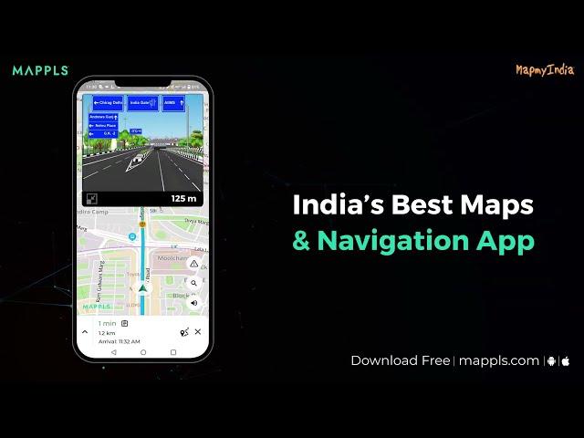 3D Junction Views on Mappls App: No more confusion on flyovers or underpasses! I English