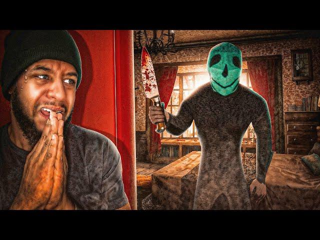 I’m Hiding… But He’s Right Outside My Door! (Terrifying Horror Game)