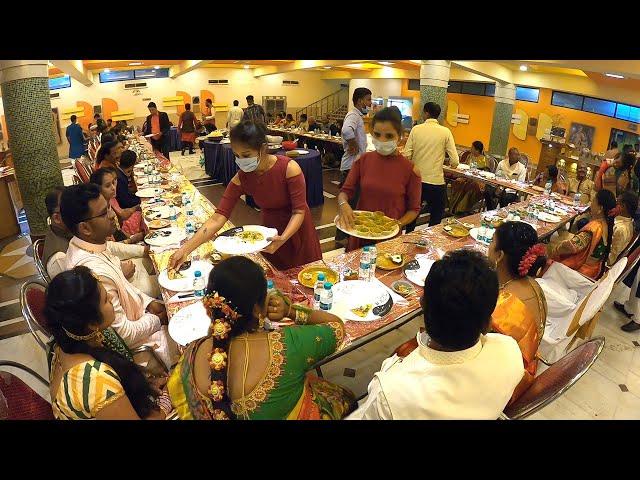 Lavish Indian Wedding Ceremony Food | Indian Marriage Food | Epic Food Stalls | Amazing Food Zone