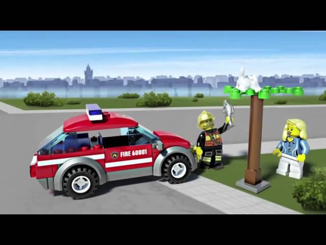 LEGO 60001 Fire Chief Car 3D