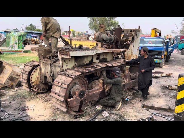 How a Scrap Bulldozer Has Been Restored Like New – Incredible Full Restoration