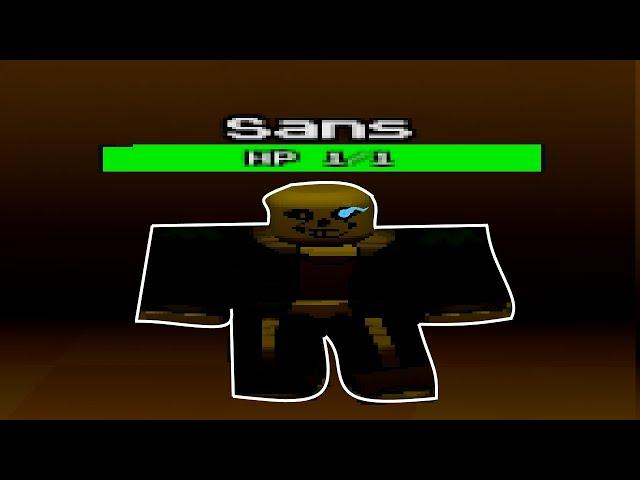 [ROBLOX] UTMMR: Sans Boss Battle!