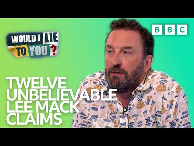 12 Unbelievable Lee Mack Claims | Best of Would I Lie to You? | Would I Lie to You?